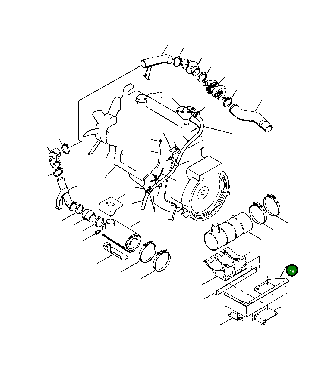 Крышка 207-01-58111  Komatsu