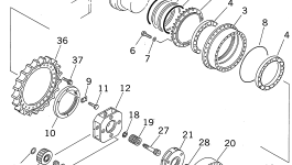 Кольцо уплотнительное (O-Ring) 208-27-52350 Komatsu