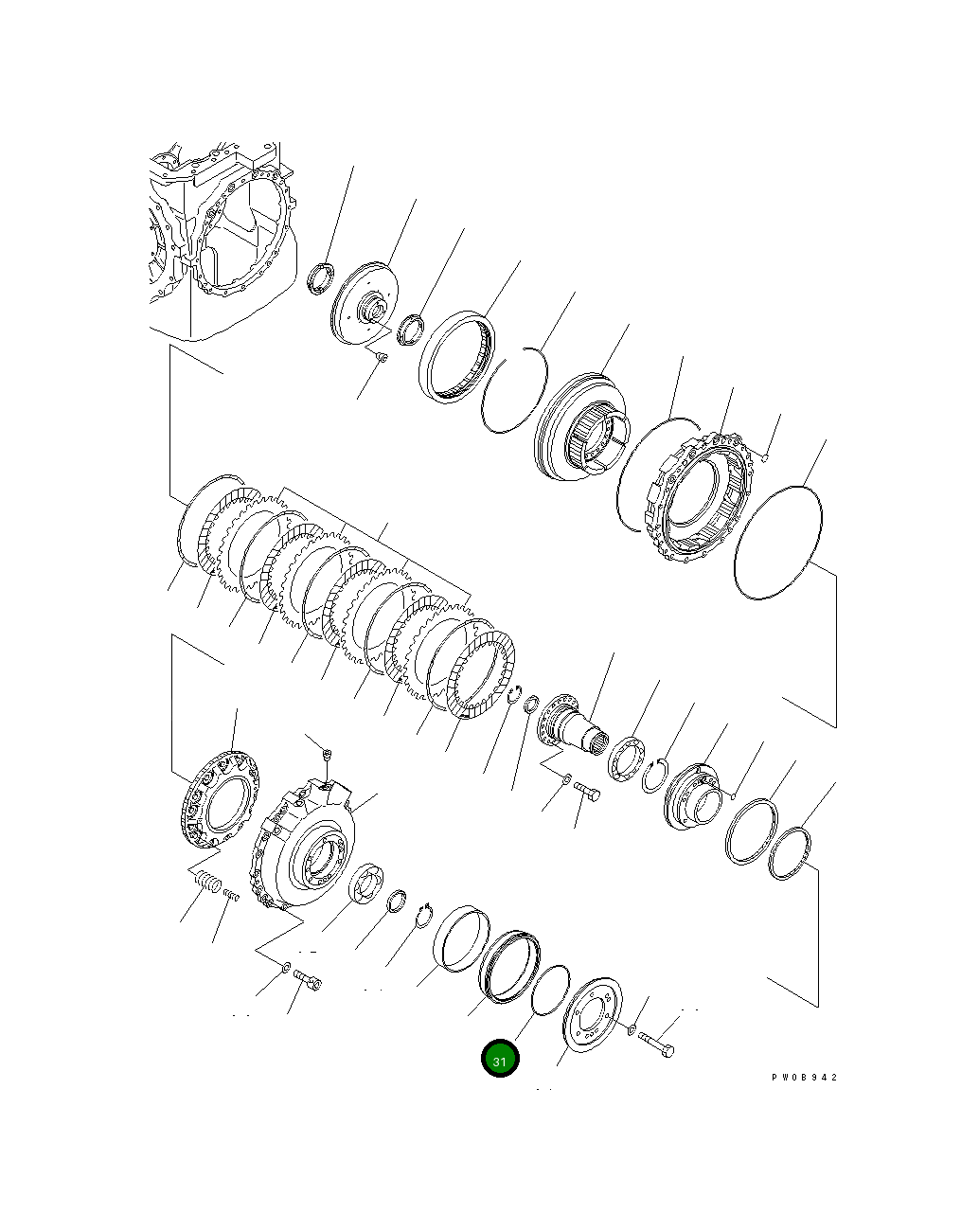Кольцо уплотнительное (O-Ring) 07000-75180 Komatsu