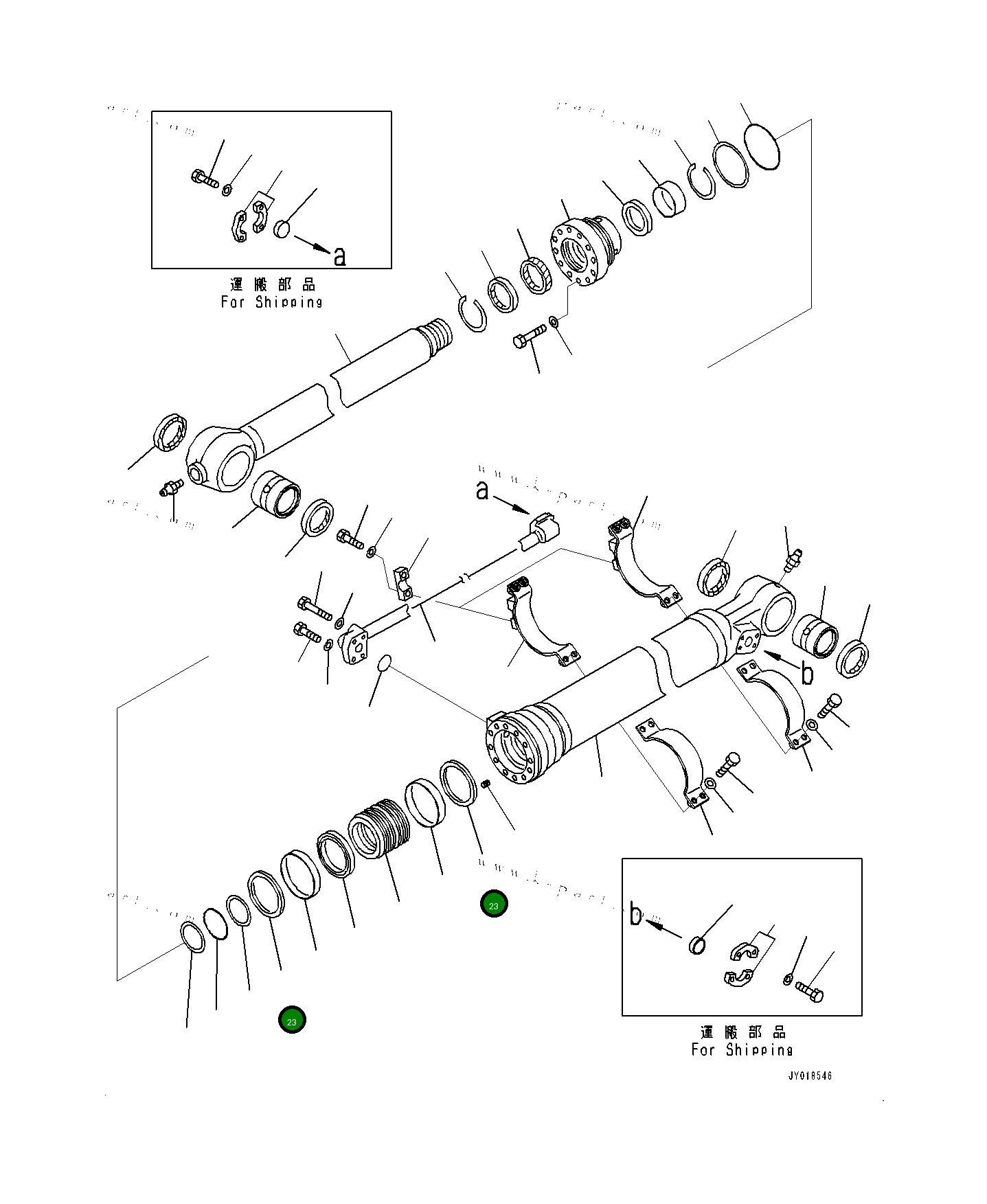 Кольцо 7074412921 Komatsu