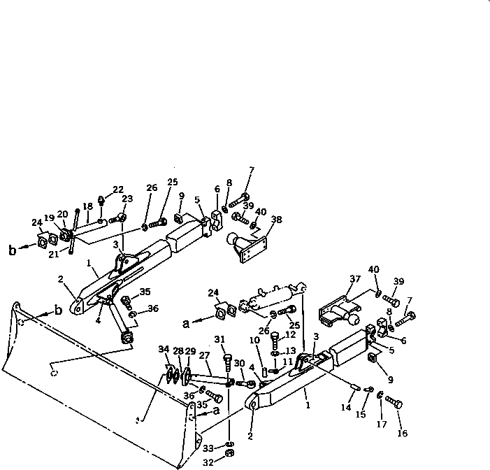 Болт 01050-51265  Komatsu