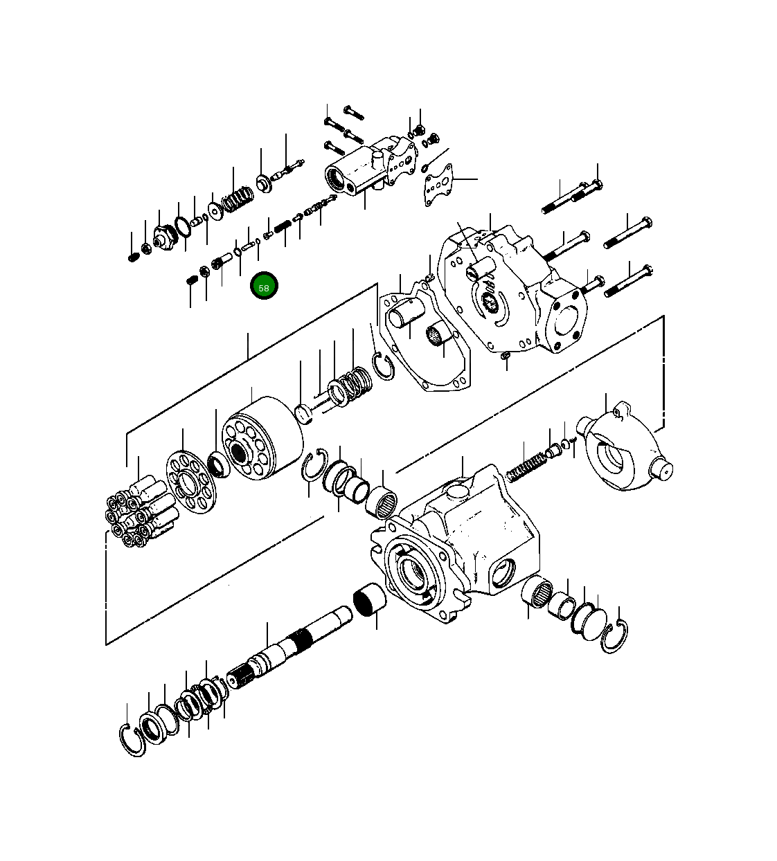 Кольцо уплотнительное (O-Ring) 85 592 H45 Komatsu
