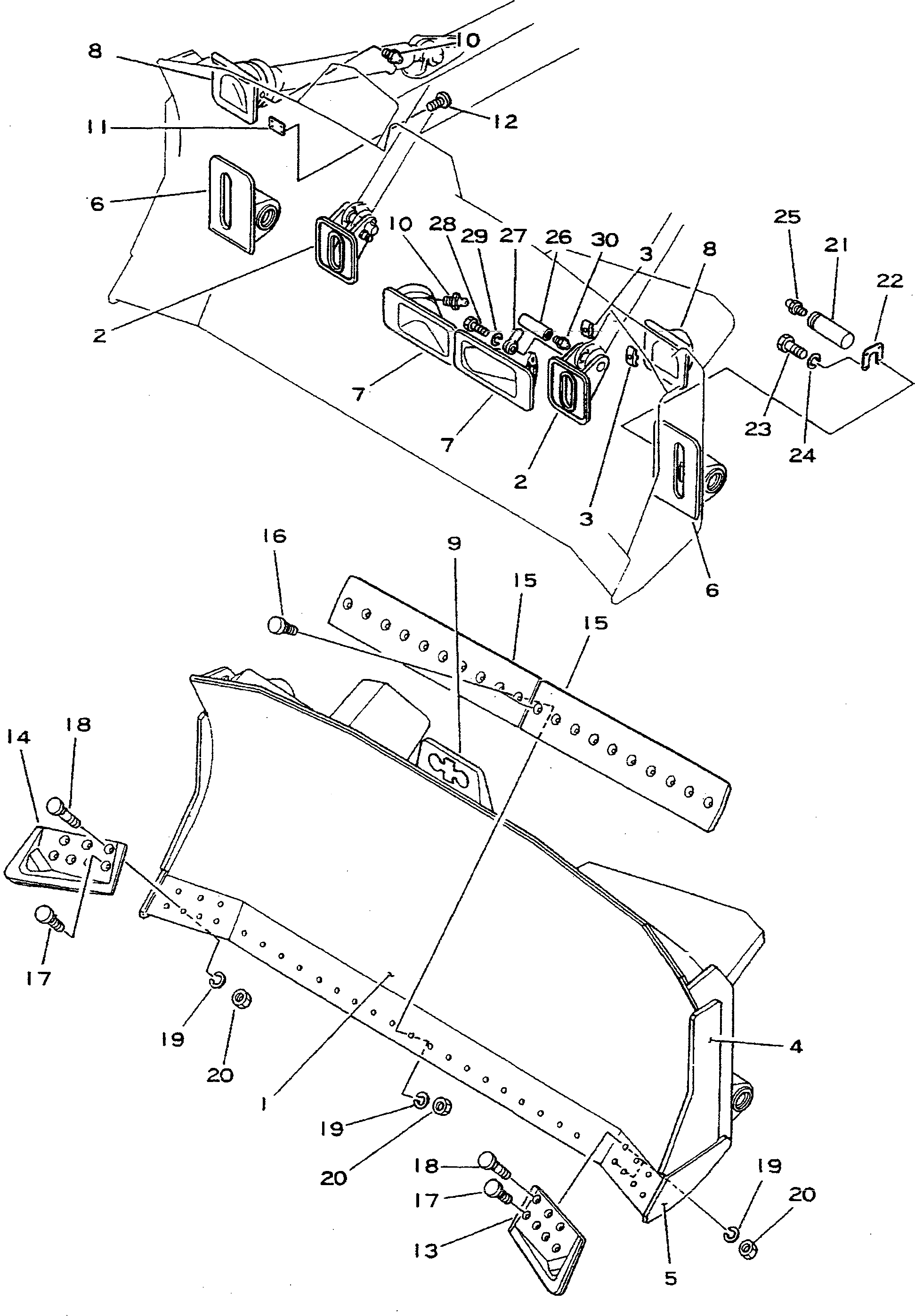Болт 195-71-11470 Komatsu