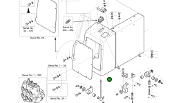 Крышка 5621-2362C Komatsu