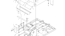 Крышка 8229-54-2361 Komatsu