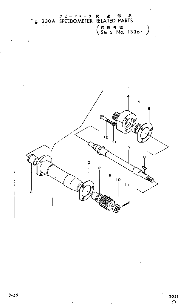 Болт 01000-40630  Komatsu