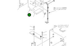 Крышка 208-54-61651 Komatsu