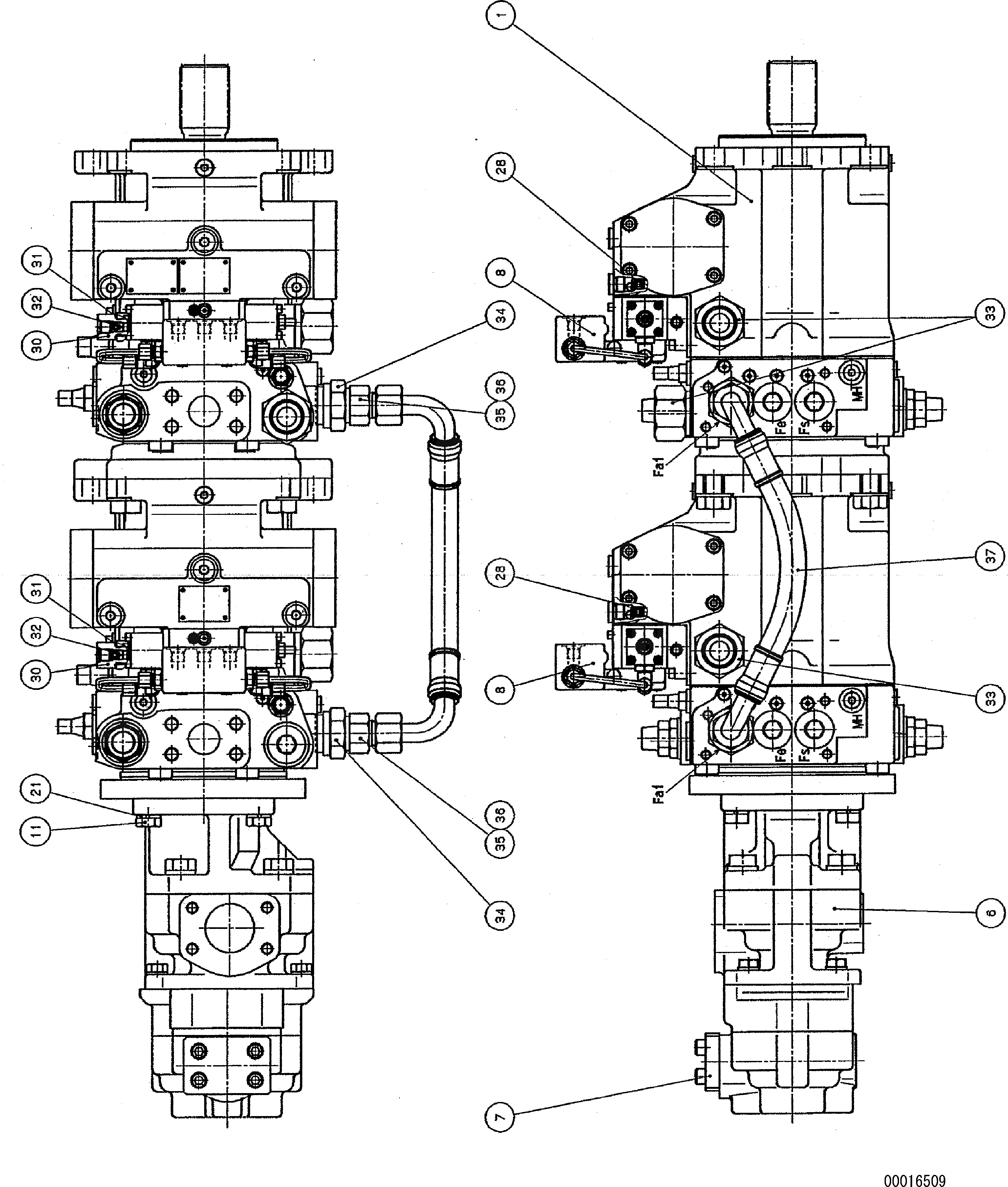 Болт UC1303028184 Komatsu