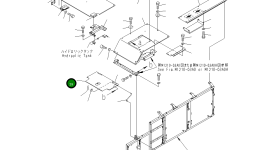 Крышка 209-54-K1450 Komatsu