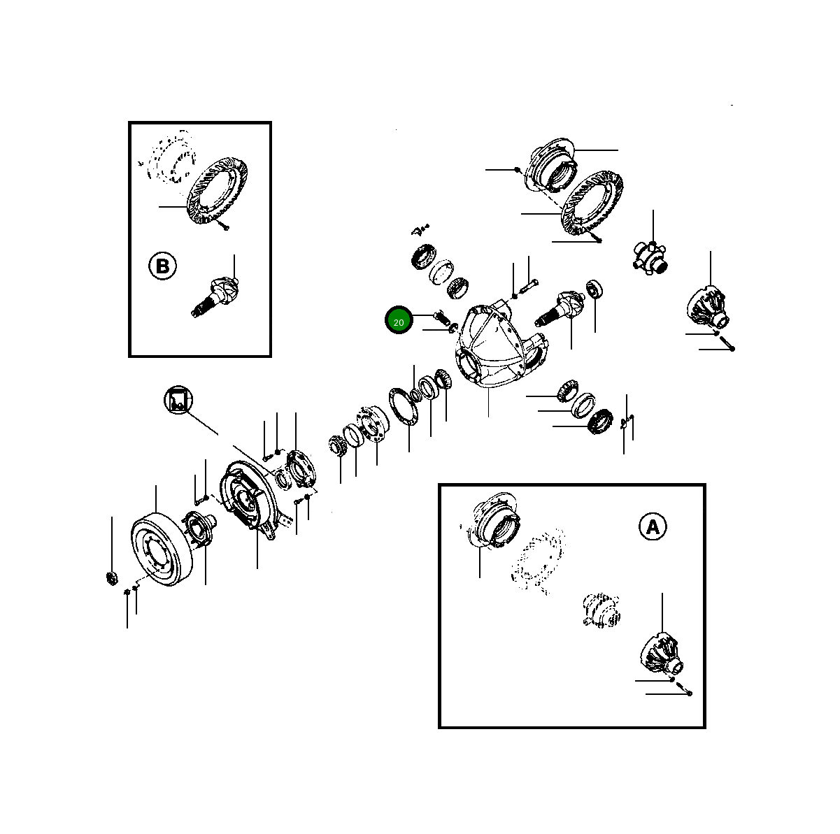 Болт 113 360  Komatsu