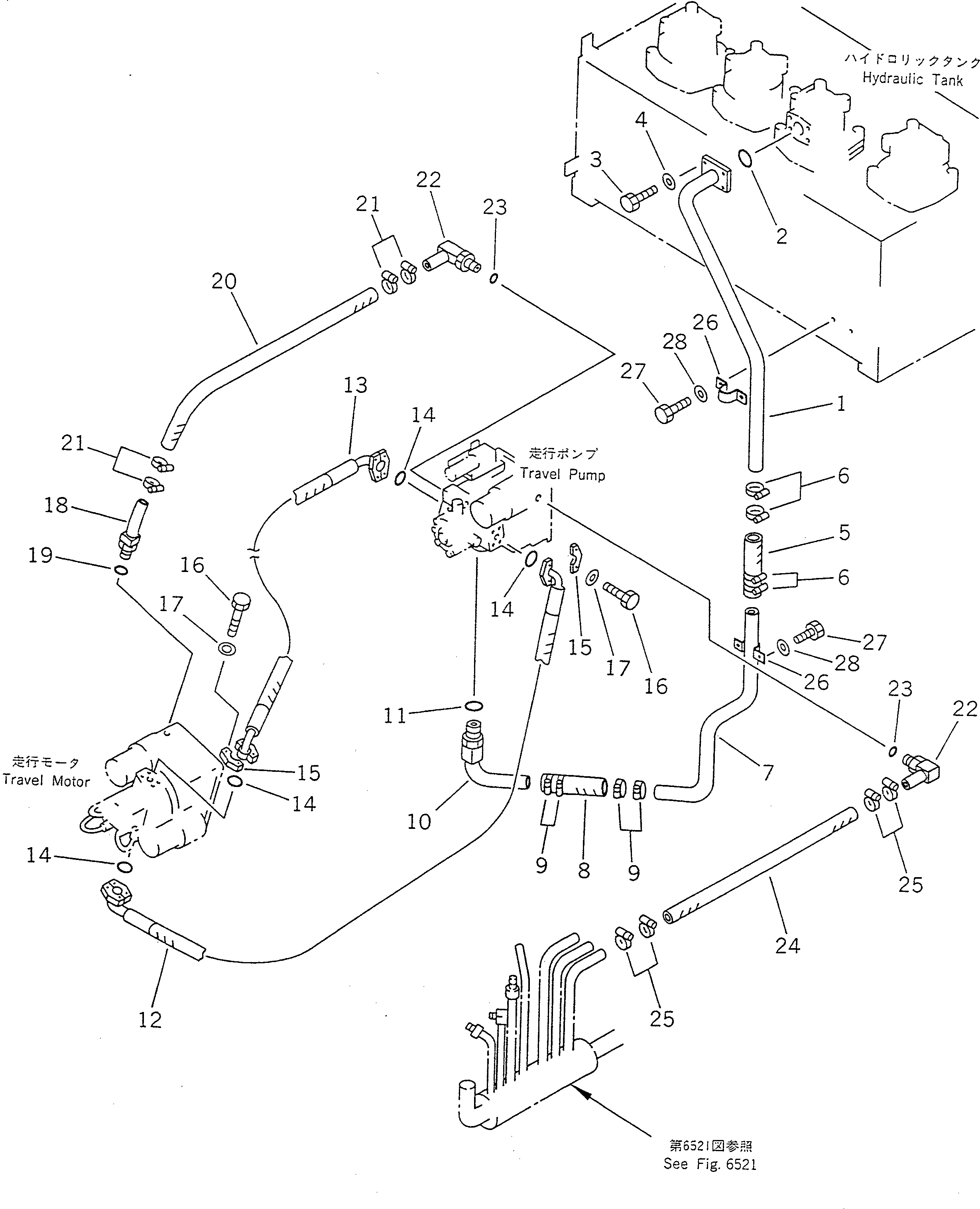 Болт 02010-80638 Komatsu