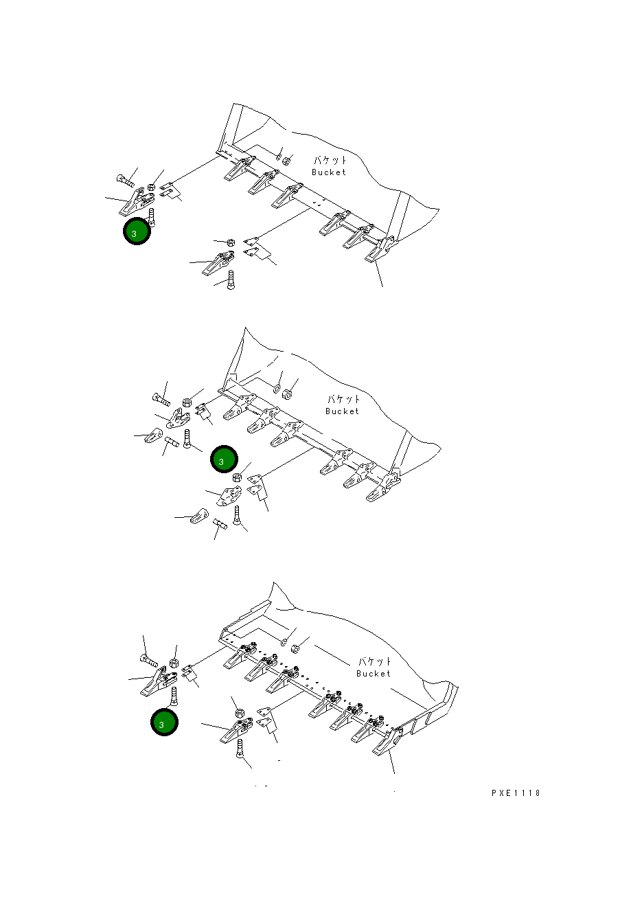 Болт 09208-12290 Komatsu