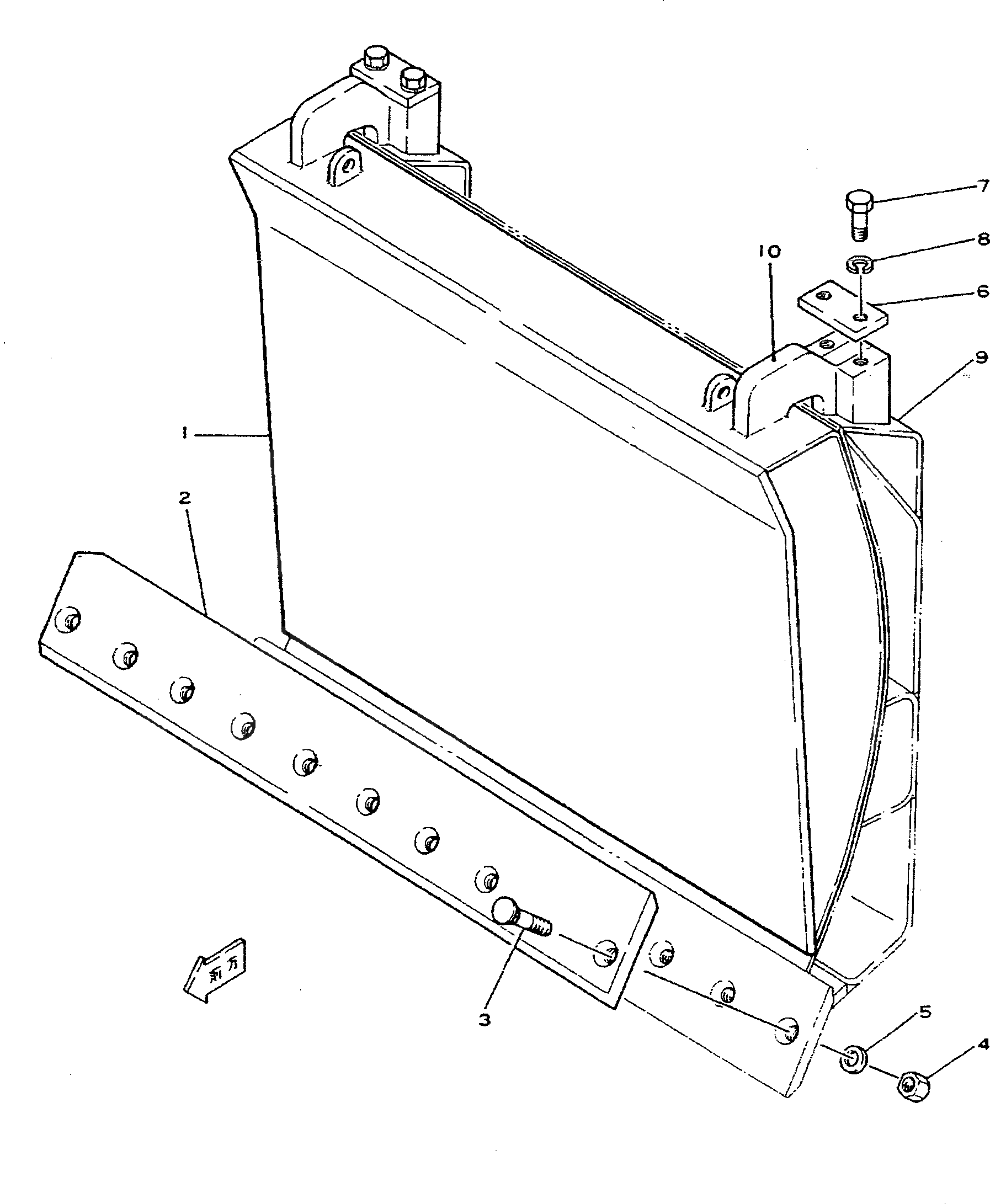 Болт 195-937-1141  Komatsu