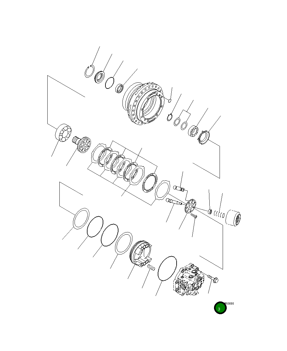 Болт 706-88-40310 Komatsu