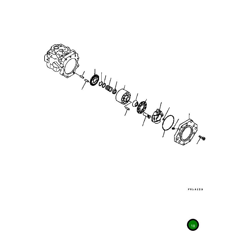 Кольцо уплотнительное (O-Ring) 07000-12145 Komatsu