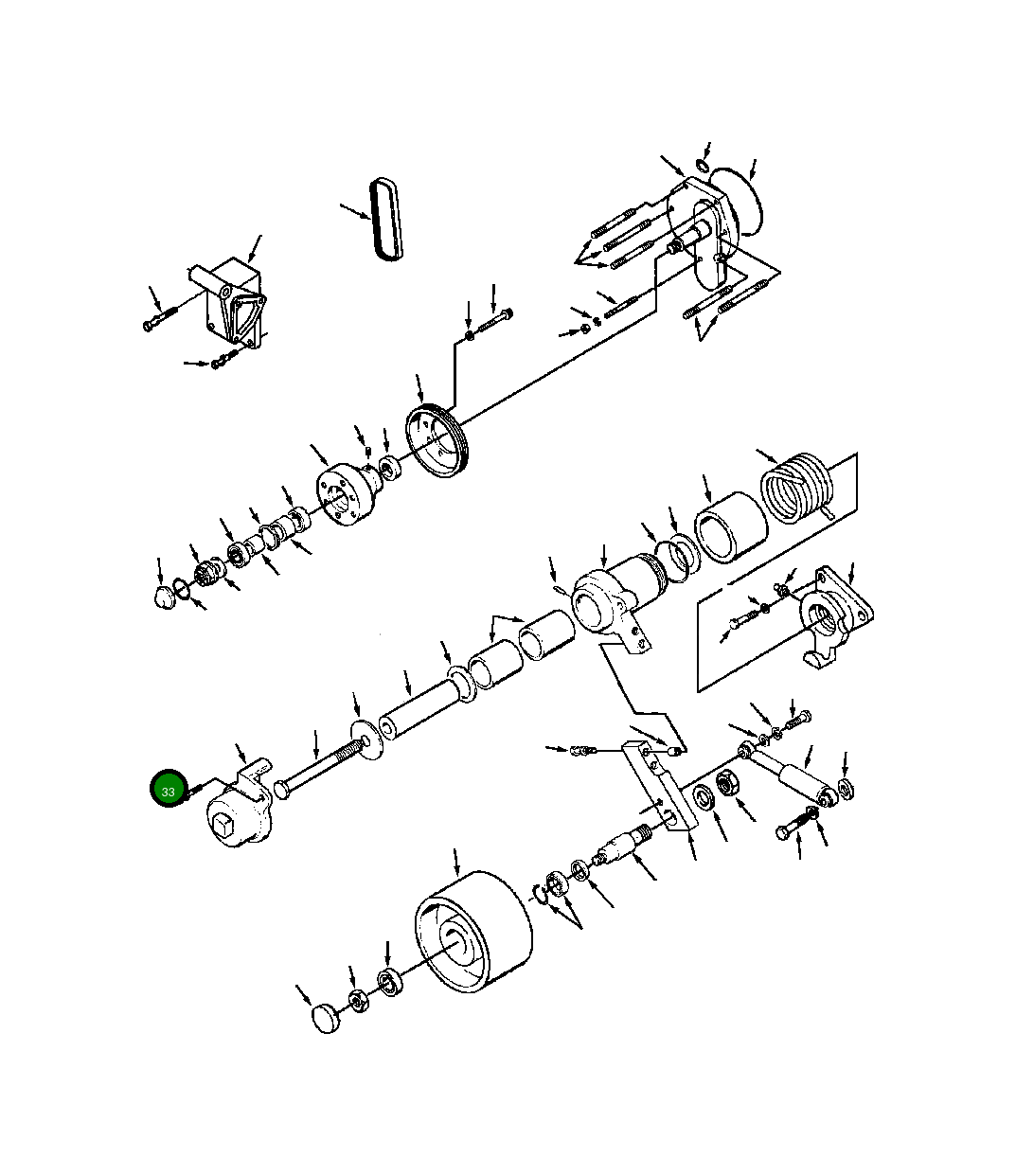 Болт 1241 520 H1 Komatsu