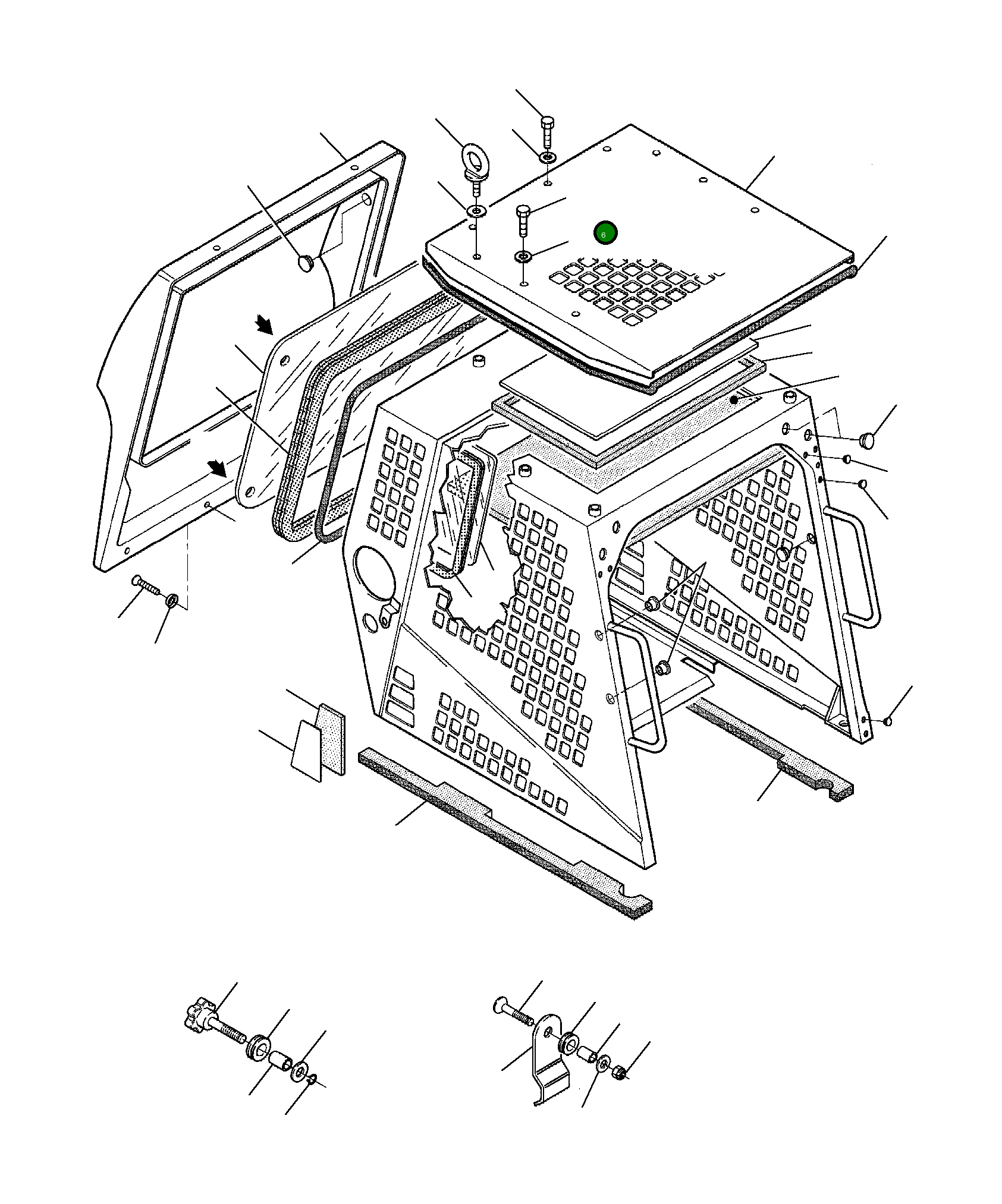 Болт 801014181 Komatsu