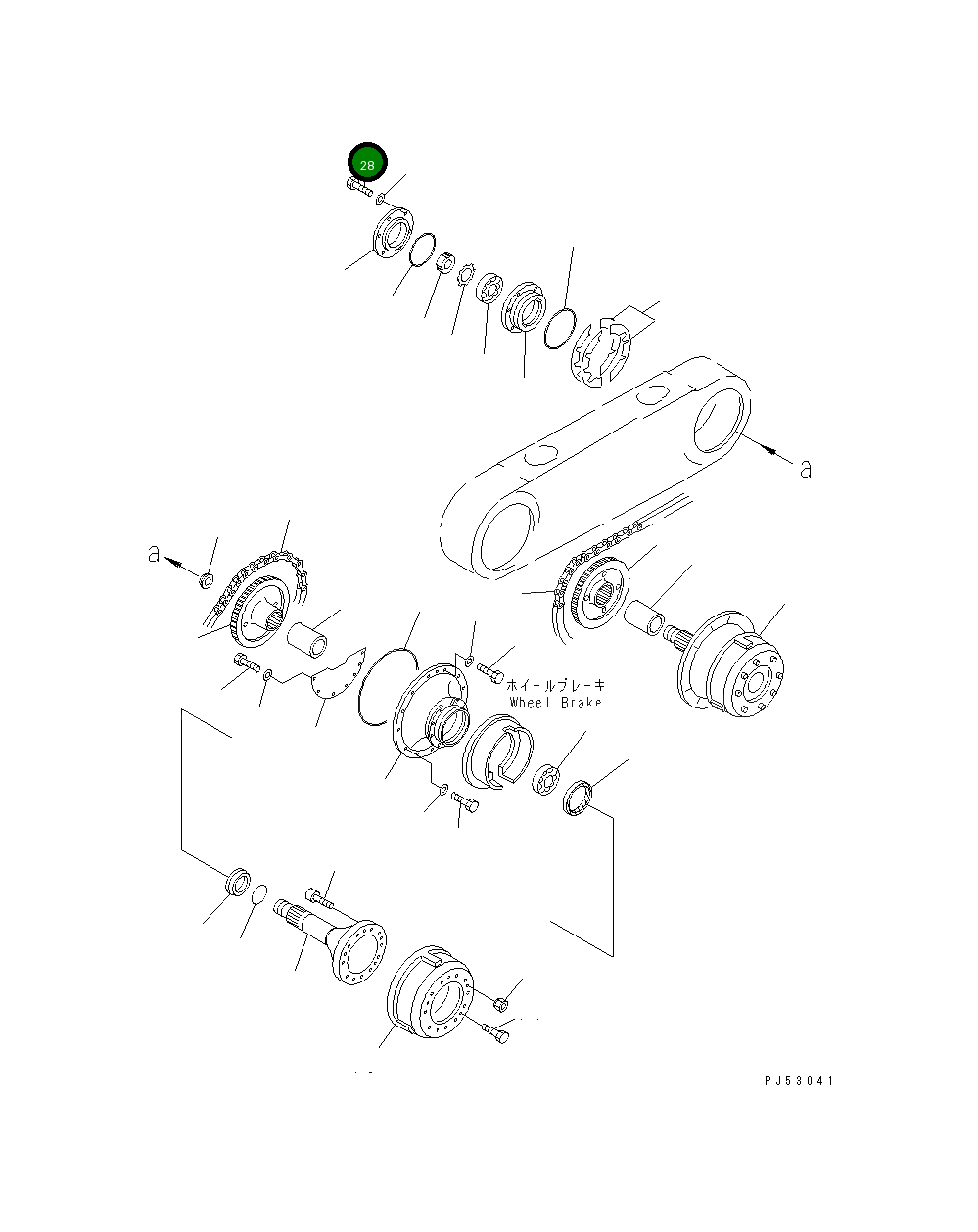 Болт 01010-51670 Komatsu