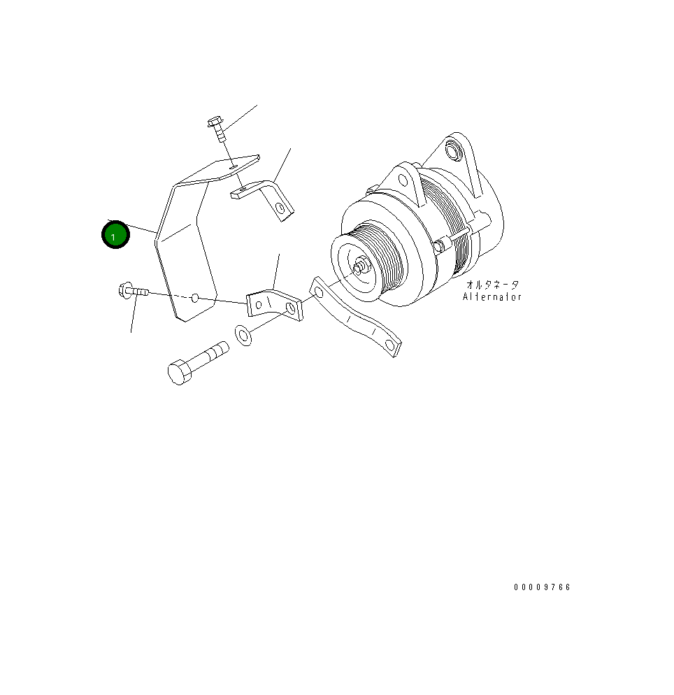 Крышка 6738-81-6140 Komatsu