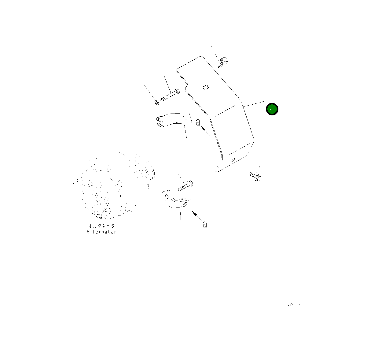 Крышка 6754-61-6530 Komatsu