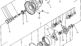 Игольчатый подшипник 21U-60-16870 Komatsu