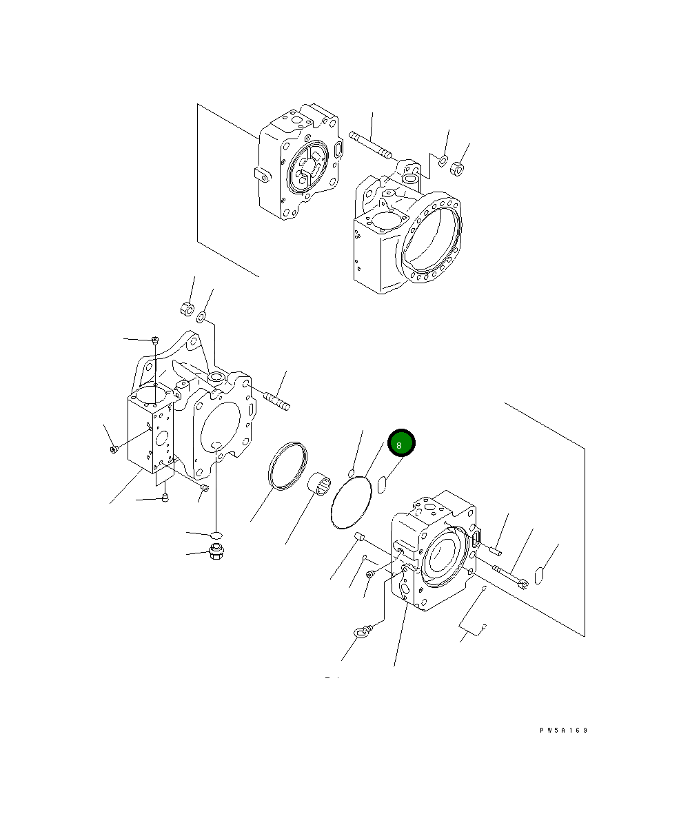 Кольцо уплотнительное (O-Ring) 07000-52135 Komatsu