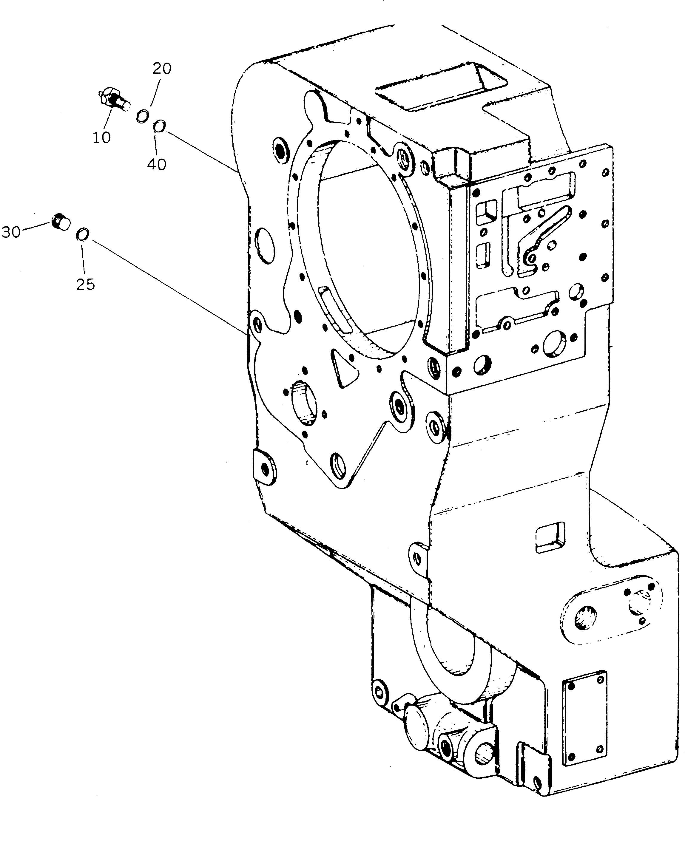 Кольцо уплотнительное (O-Ring) BW052659 Komatsu