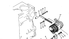 Кронштейн 6631-22-6320 Komatsu