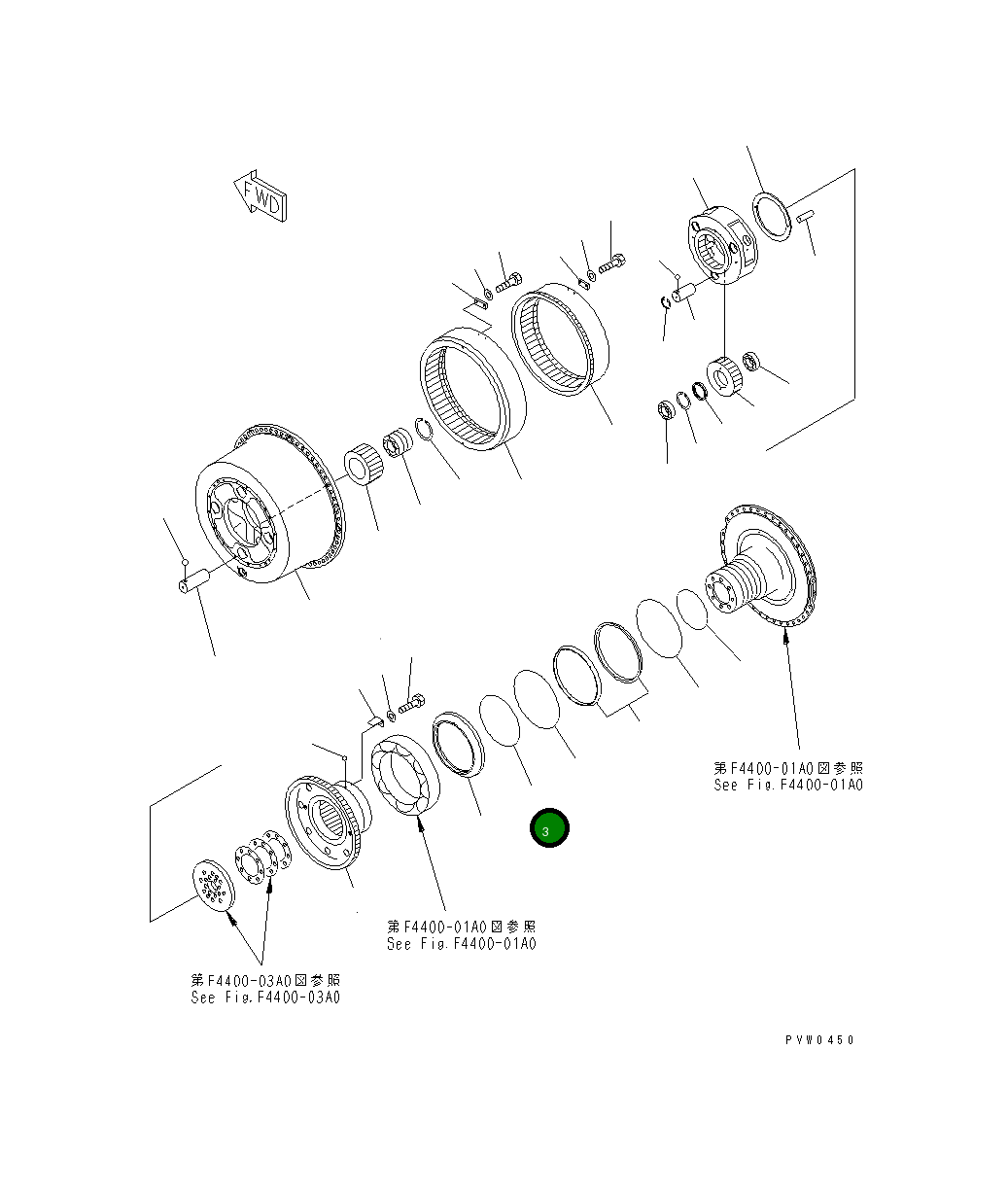 Кольцо уплотнительное (O-Ring) 07000-A5465  Komatsu
