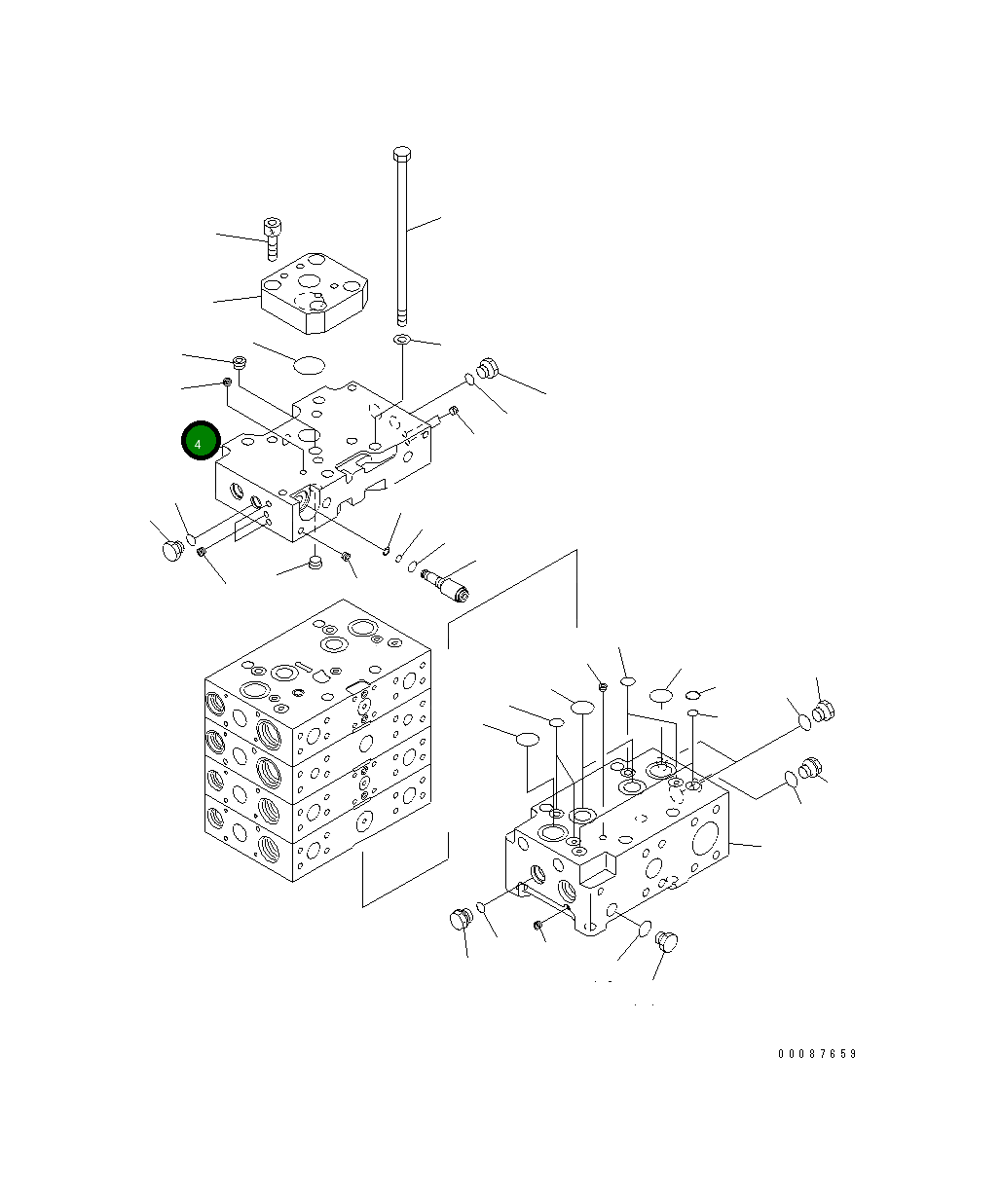 Крышка 723-46-11770 Komatsu