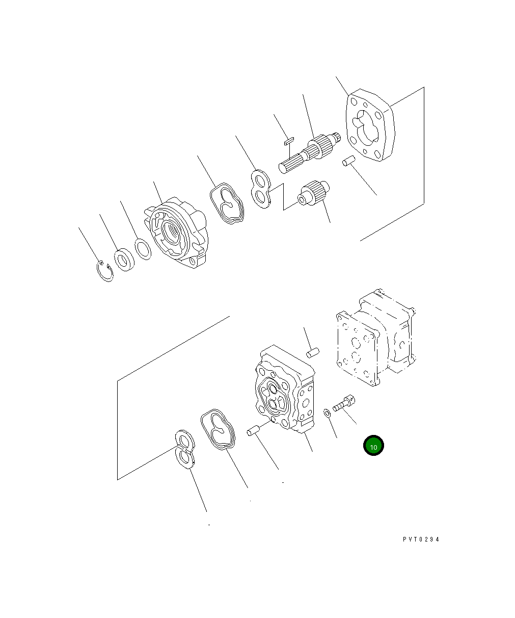 Болт 705-17-02720 Komatsu