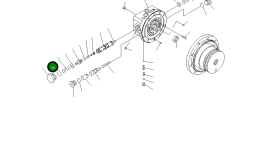 Кольцо уплотнительное (O-Ring) FUP25-90 Komatsu