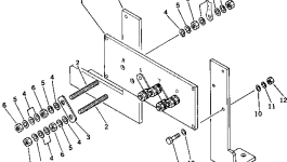 Кронштейн 6998-01-4680 Komatsu