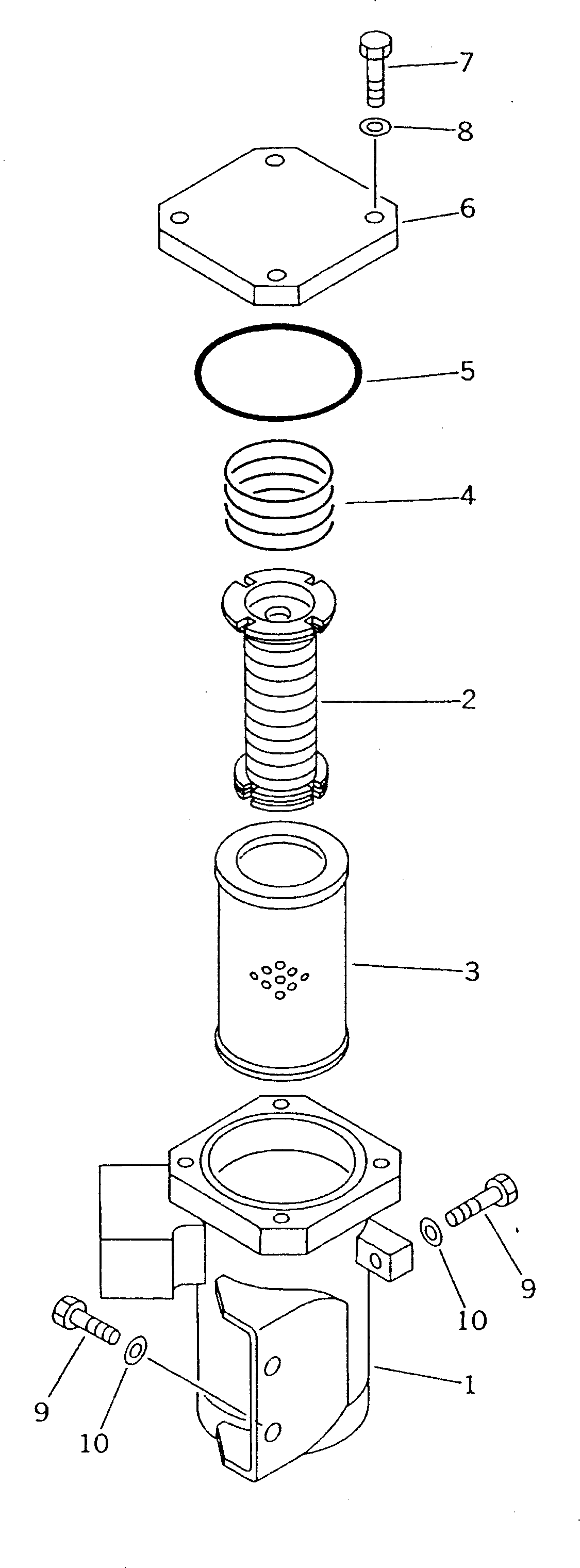 Кольцо уплотнительное (O-Ring) 07000-13130 Komatsu