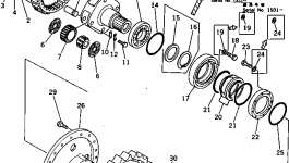 Гайка 01803-13336 Komatsu