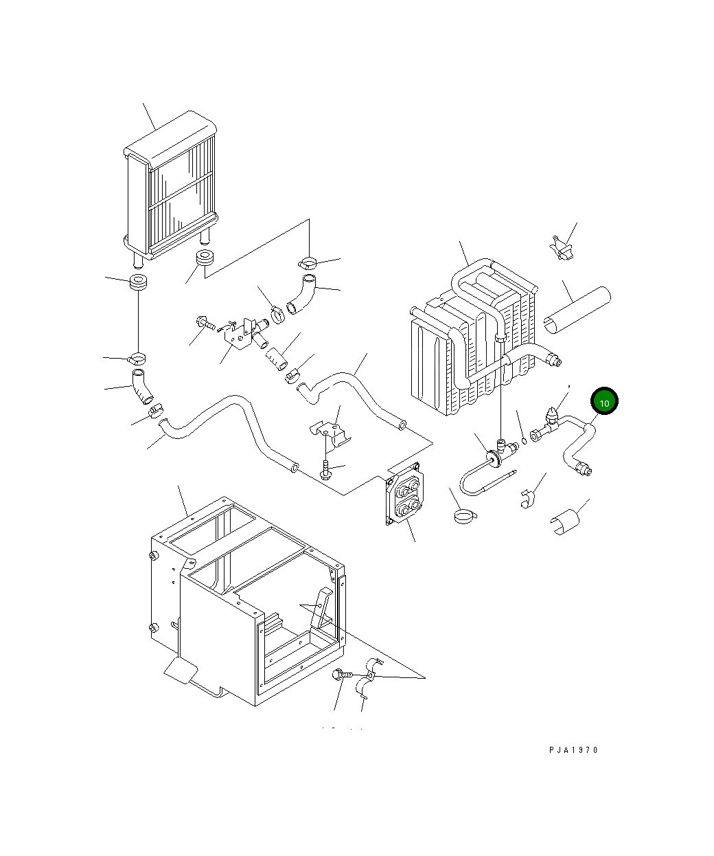 Кольцо уплотнительное (O-Ring) ND949140-3600 Komatsu