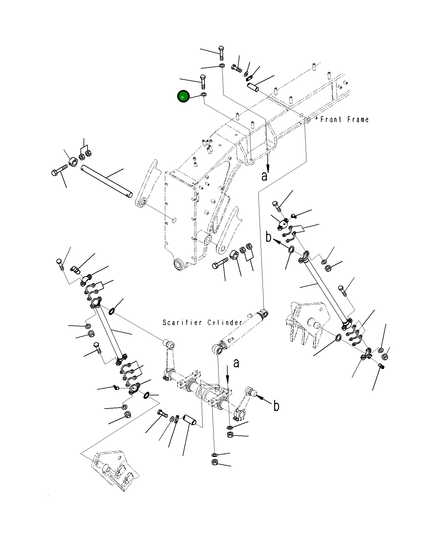 Болт 01019-32020 Komatsu