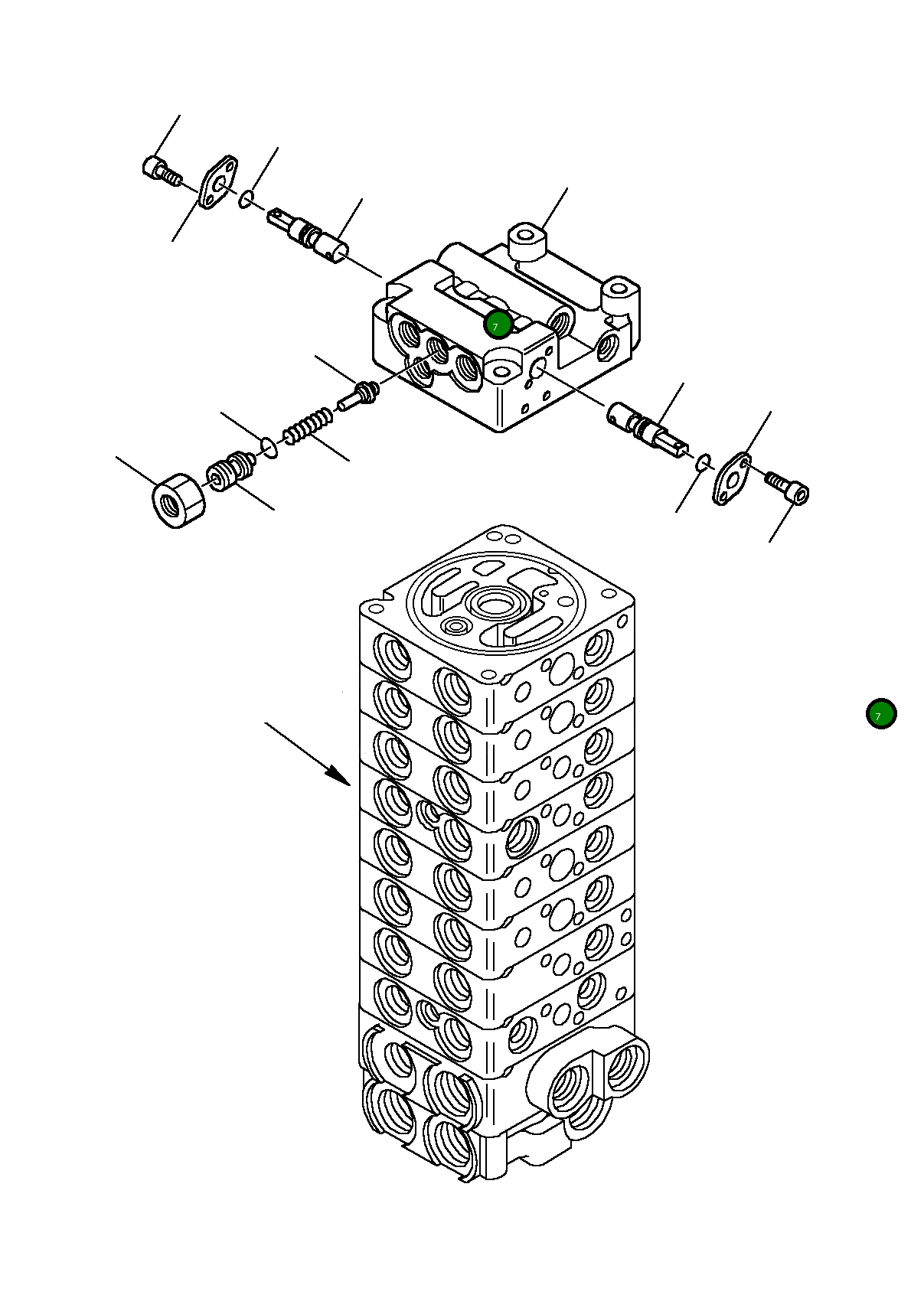 Кольцо уплотнительное (O-Ring) 890001640 Komatsu