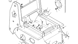 Крышка 500119724 Komatsu