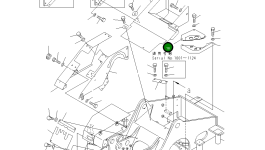 Крышка 21J-54-12621 Komatsu