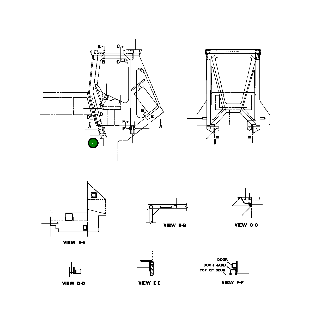 Болт 82 104  Komatsu