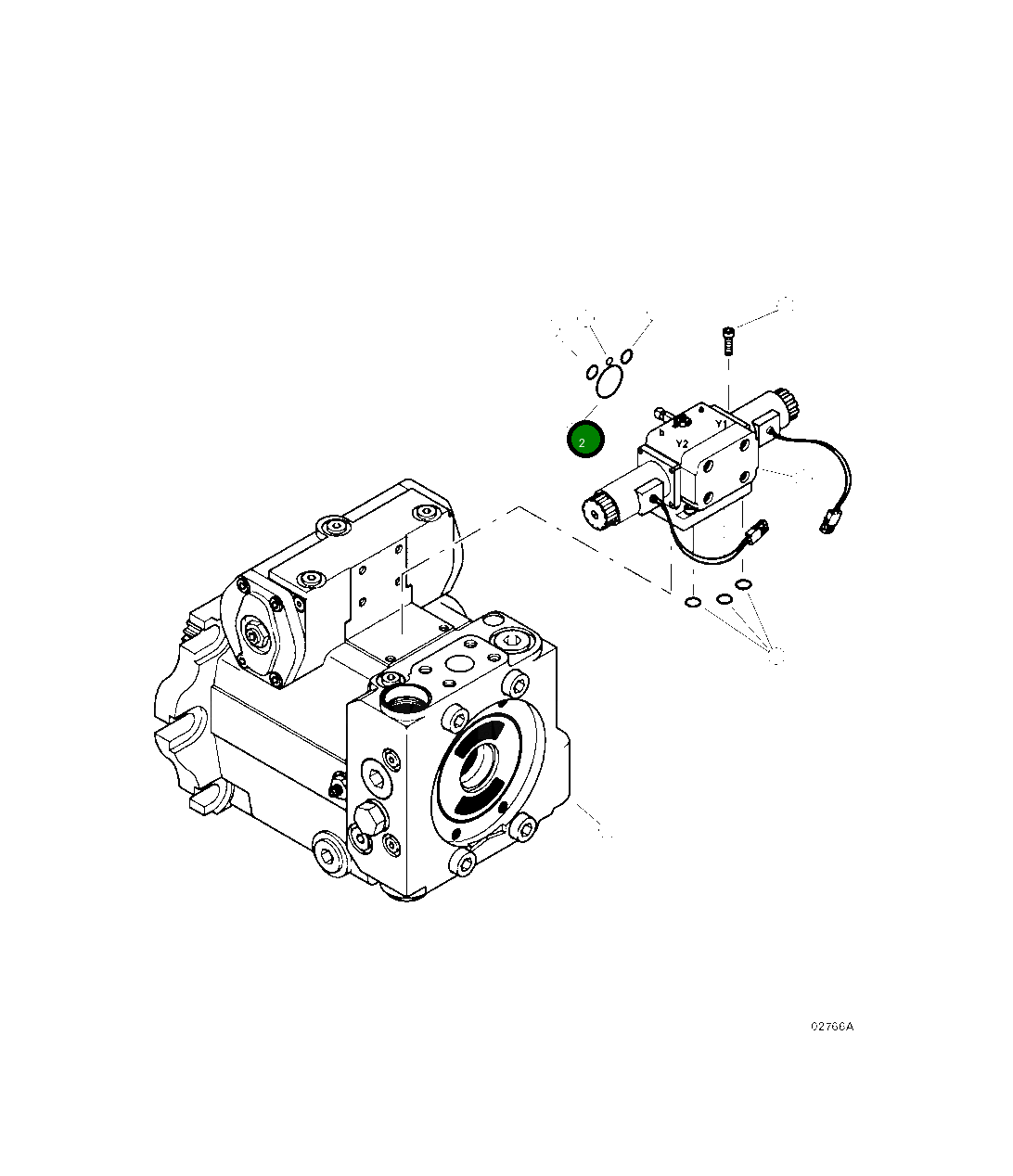 Кольцо уплотнительное (O-Ring) 27010 Komatsu