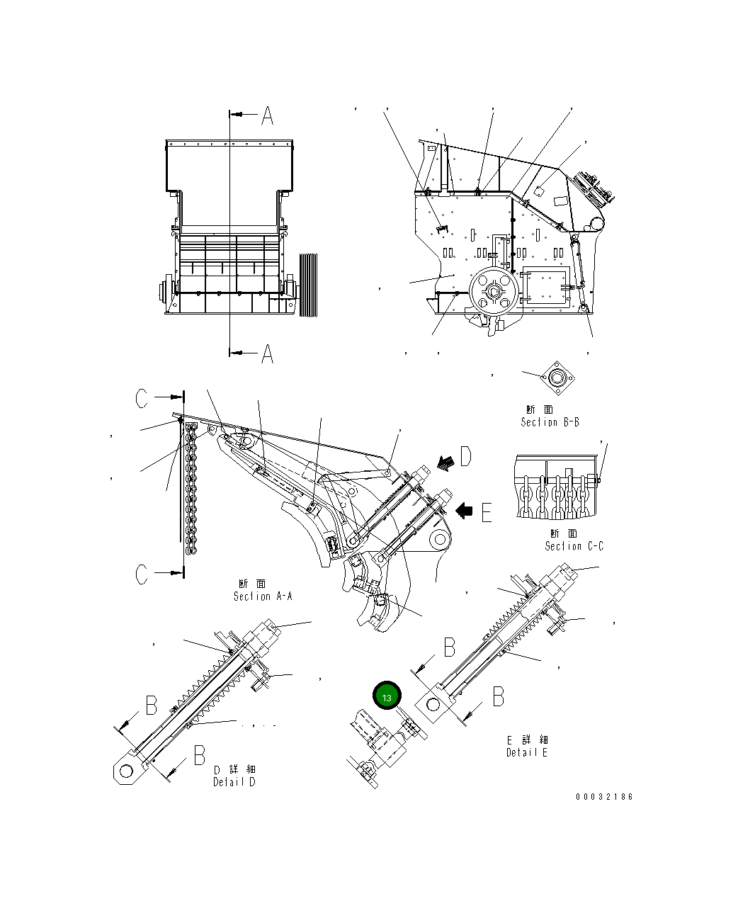 Болт 8296-70-6350 Komatsu