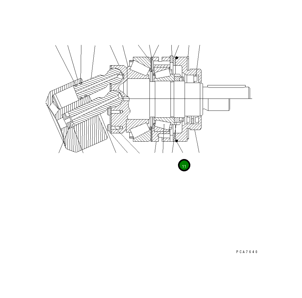 Кольцо уплотнительное (O-Ring) 20G-60-K1390 Komatsu