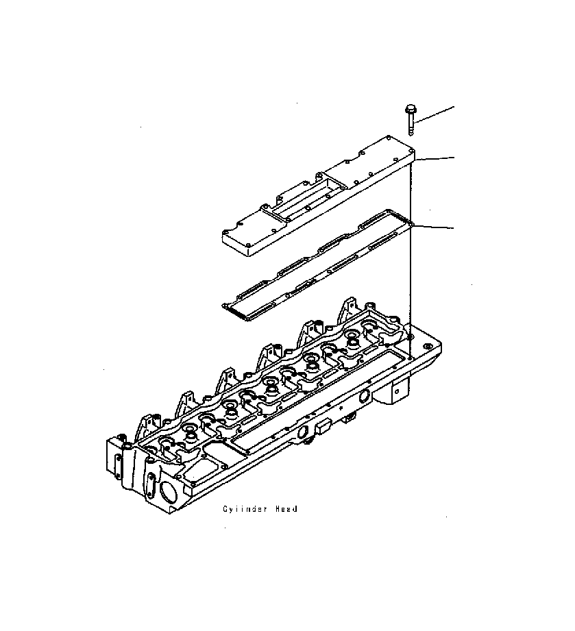 Крышка 130-76-86H1 Komatsu