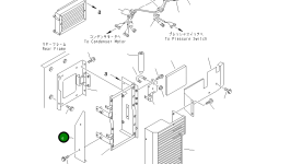 Крышка 417-S62-2150 Komatsu