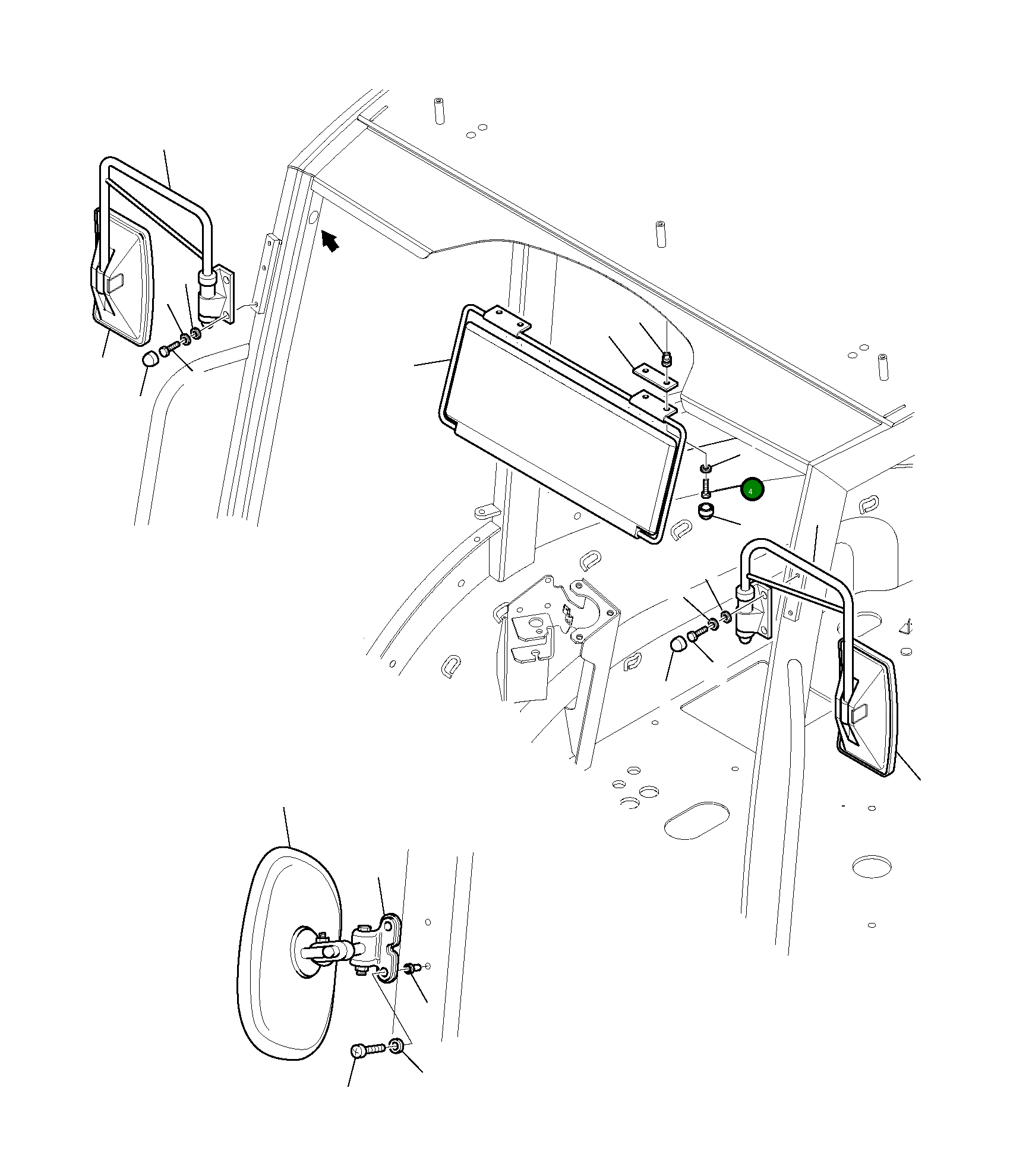Болт 42N-54-15820 Komatsu
