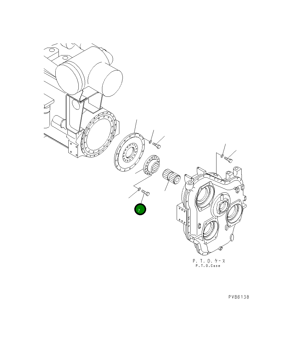 Болт 209-38-11280 Komatsu