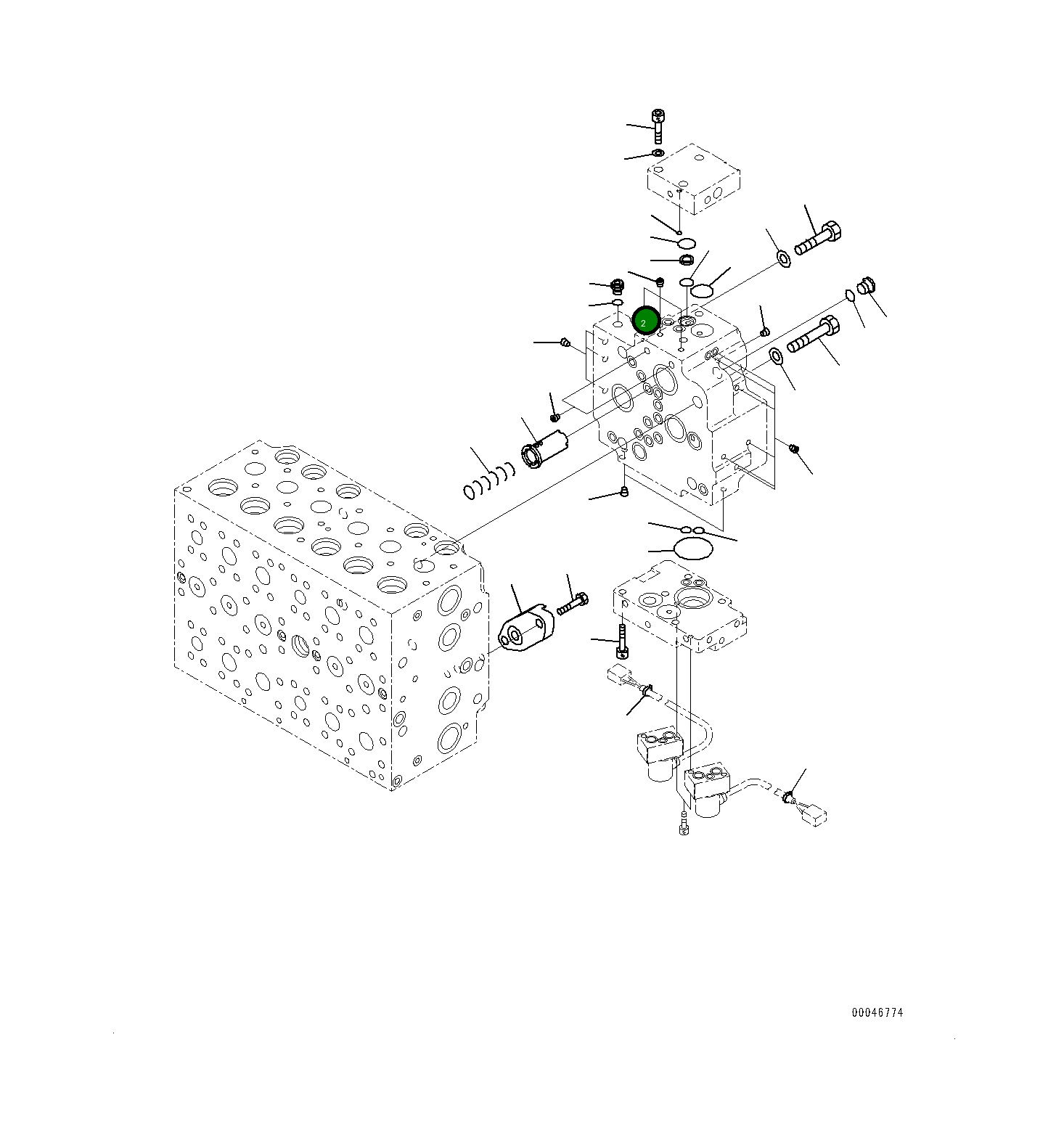 Кольцо уплотнительное (O-Ring) 7022155520 Komatsu