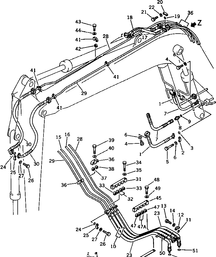 Болт 01010-50875 Komatsu